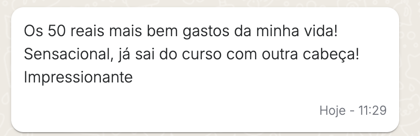 Depoimento de aluna 4