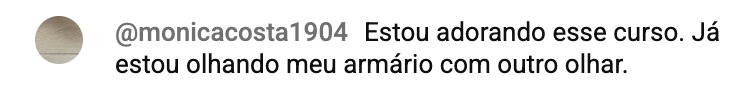 Depoimento de aluna 5
