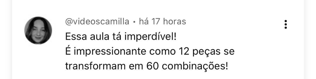 Depoimento de aluna 6